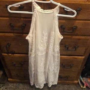 Francesca’s white dress